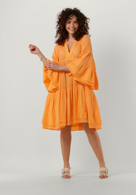 Oranje NEMA Mini jurk RUZA - large
