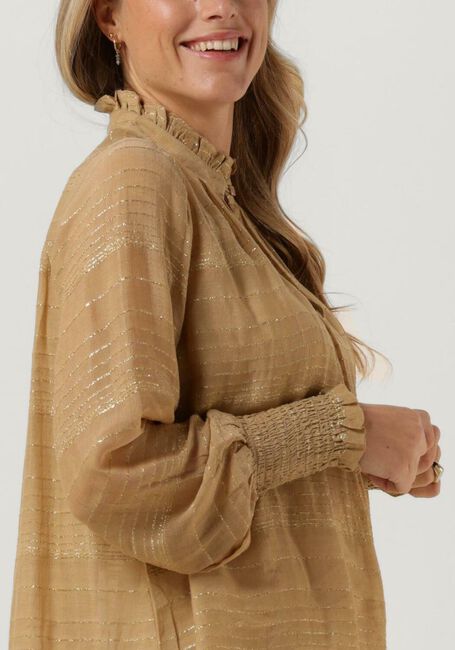 Gouden MOS MOSH  MACHA LUREX LS BLOUSE - large