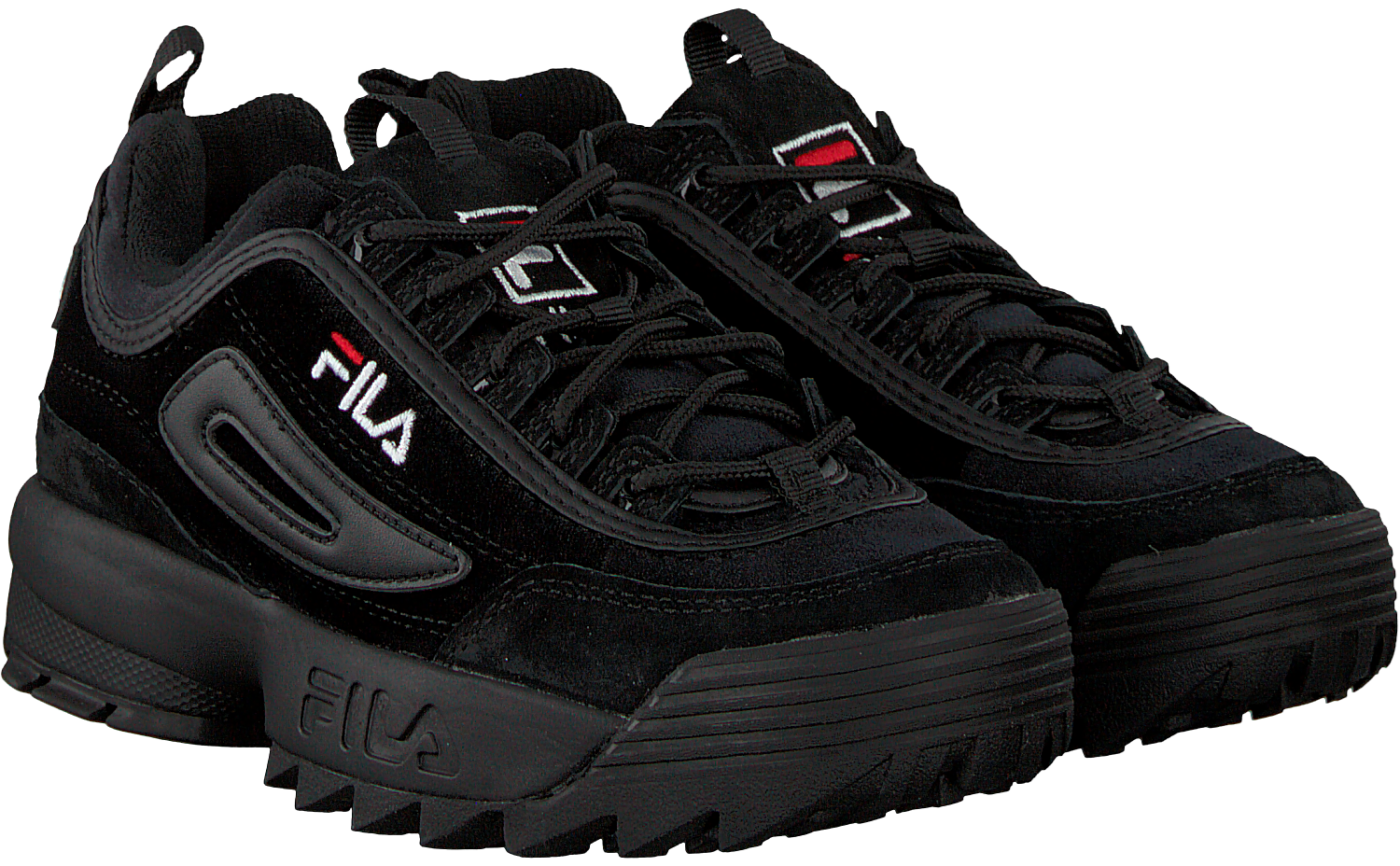Zwarte FILA Sneakers DISRUPTOR LOW WMN | Omoda Zwarte FILA Sneakers DISRUPTOR LOW WMN | Omoda