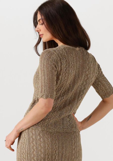 Gouden TWINSET MILANO T-shirt 251TT3194 - large