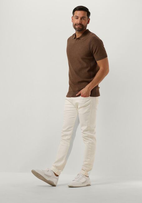 Bruine DSTREZZED Polo DS_MERCURY SHORT SLEEVE POLO - large