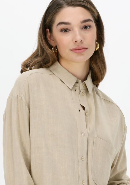 Beige ESM&Eacute; STUDIOS  MAREN OVERSIZE SHIRT - large