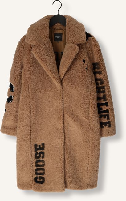 Cognac GOOSECRAFT Teddy jas GC RHONDA SCRIPT COAT Cognac GOOSECRAFT Teddy jas GC RHONDA SCRIPT COAT - large