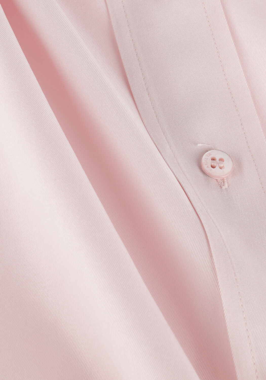 Lichtroze VANILIA  SILKY CROPPED SHIRT - large