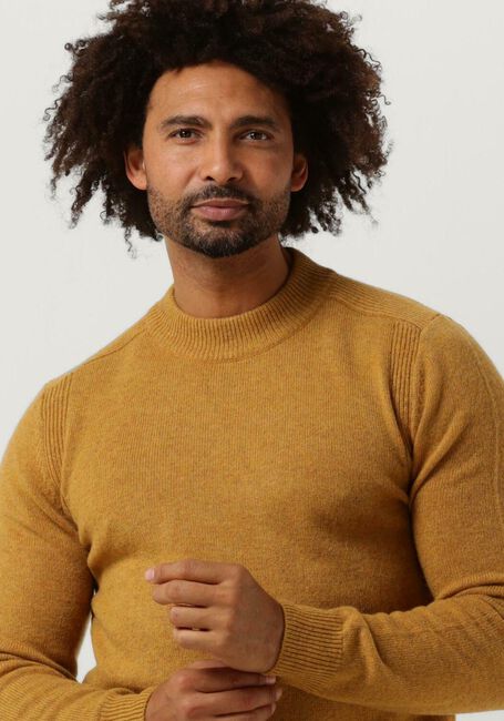 Gele ANERKJENDT Trui AKRICO LAMBSWOOL KNIT - large
