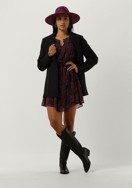 Bordeaux LOUIZON Mini jurk DORY ROBE - large