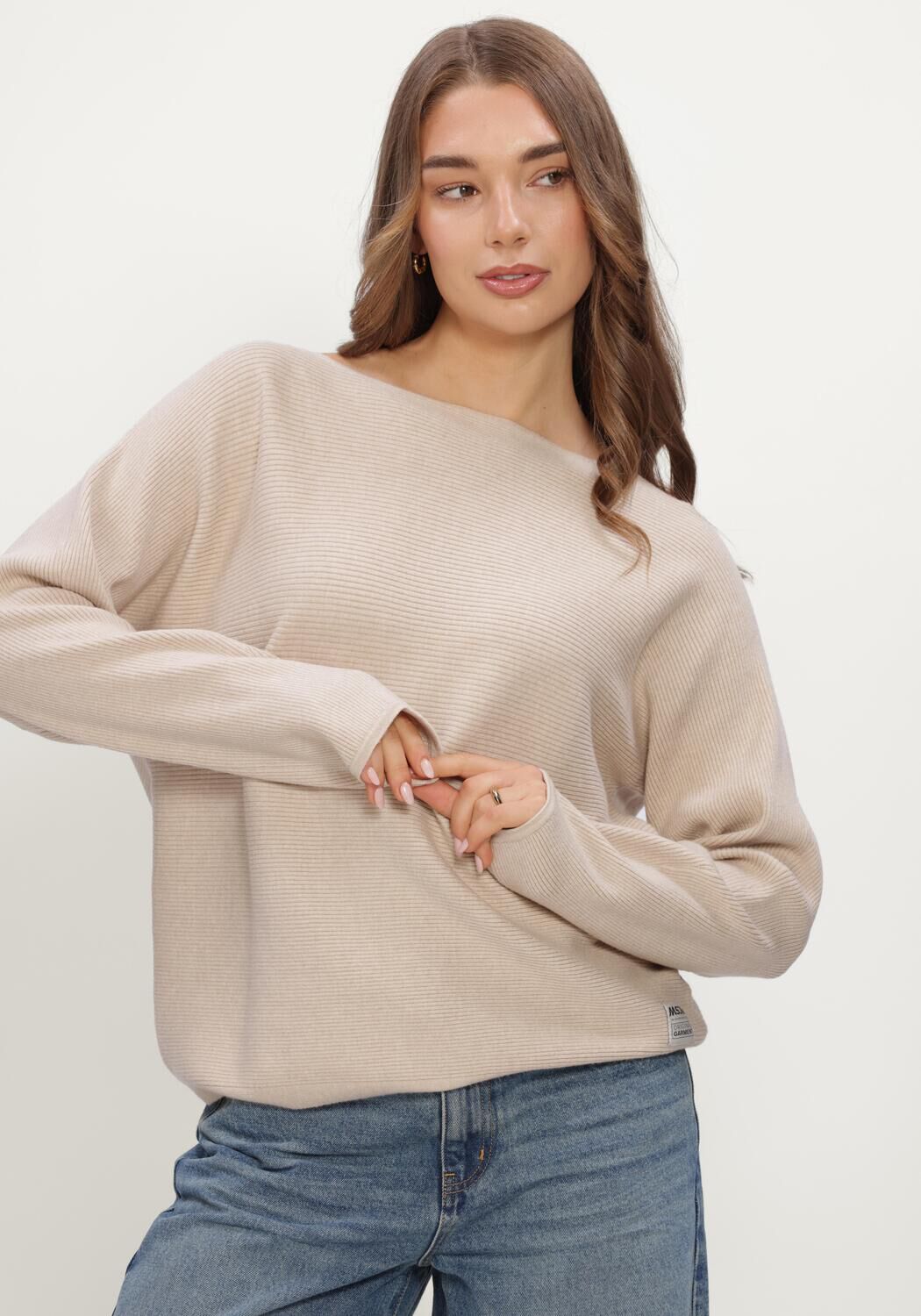 MOSCOW Pull 30-09-LEYA en beige - large
