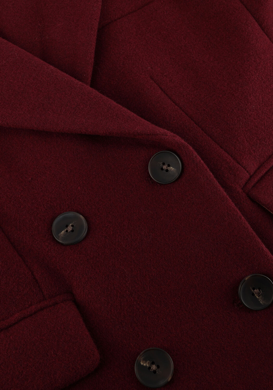 Bordeaux Y.A.S. Mantel YASROYLA LS LONG COAT - large