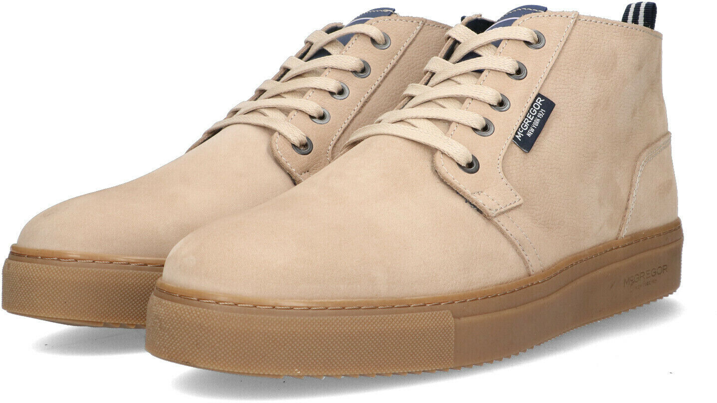 Beige MCGREGOR Hoge sneakers EXIST PELLE Omoda