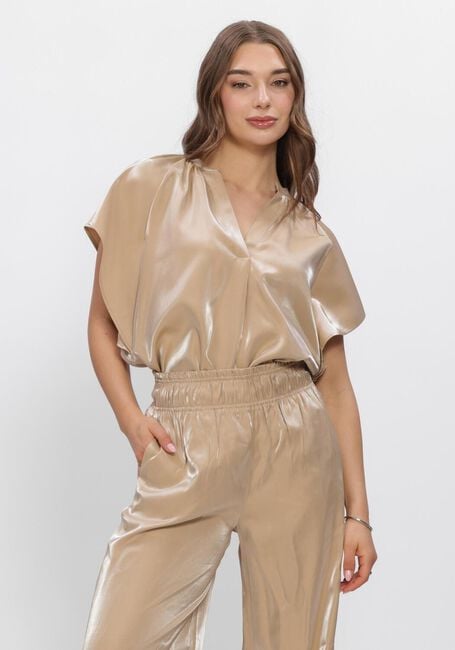 NUKUS Haut TAYLOR TOP SHINY Sable - large