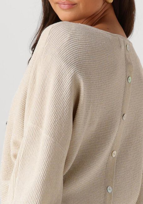 NUKUS Haut BATWING PULLOVER LUREX Blanc - large