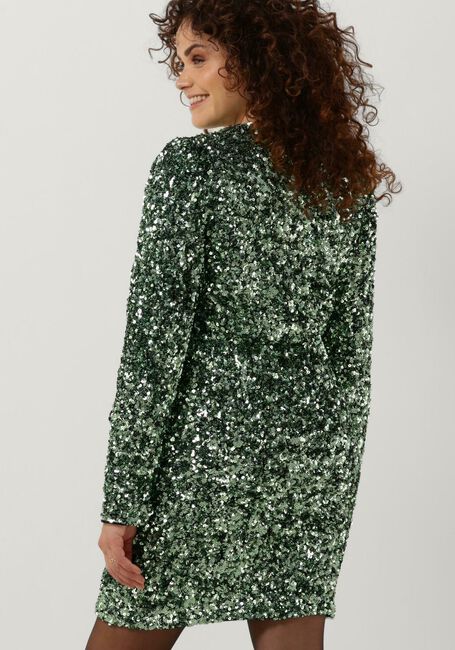 SELECTED FEMME Mini robe COLYN LS SHORT SEQUINS DRESS en vert - large