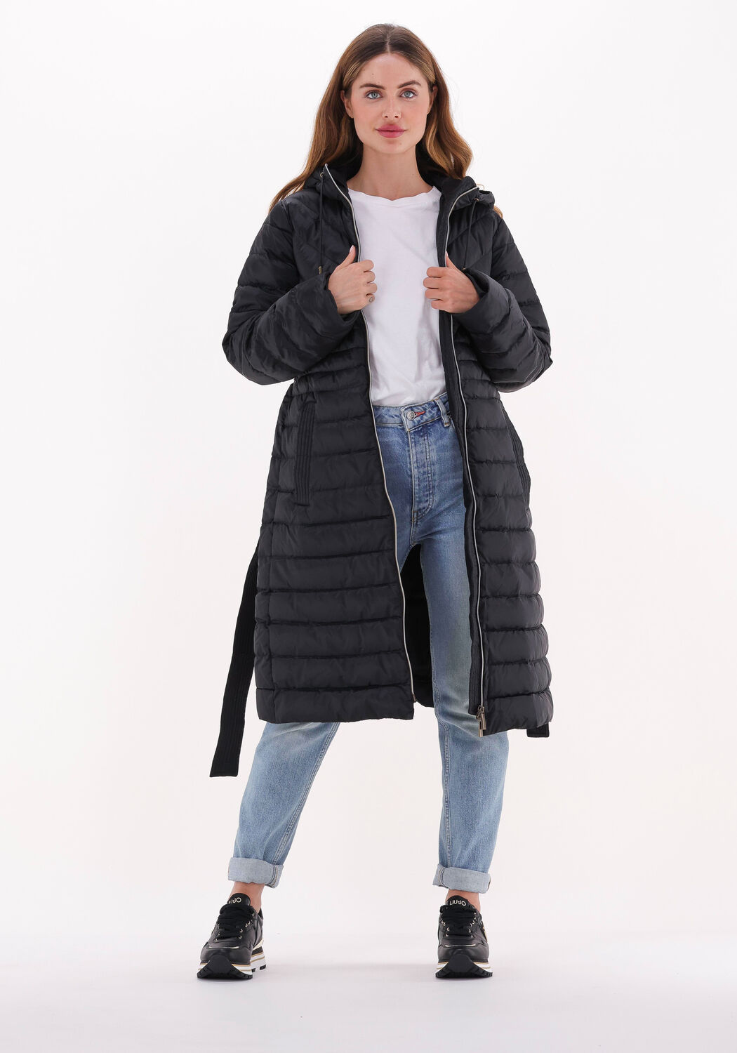 Michael kors long puffer clearance