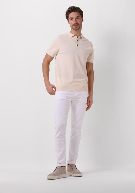 Gebroken wit PROFUOMO Polo POLO SHORT SLEEVE - large