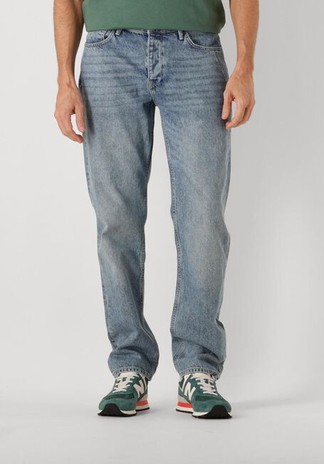 PURE PATH Straight leg jeans THE ERIC REGULAR FIT JEANS en bleu - large