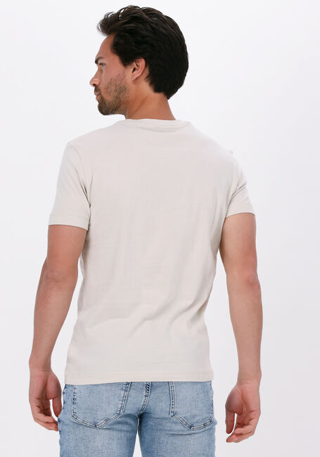 CALVIN KLEIN T-shirt MONOGRAM LOGO TEE Crème - large