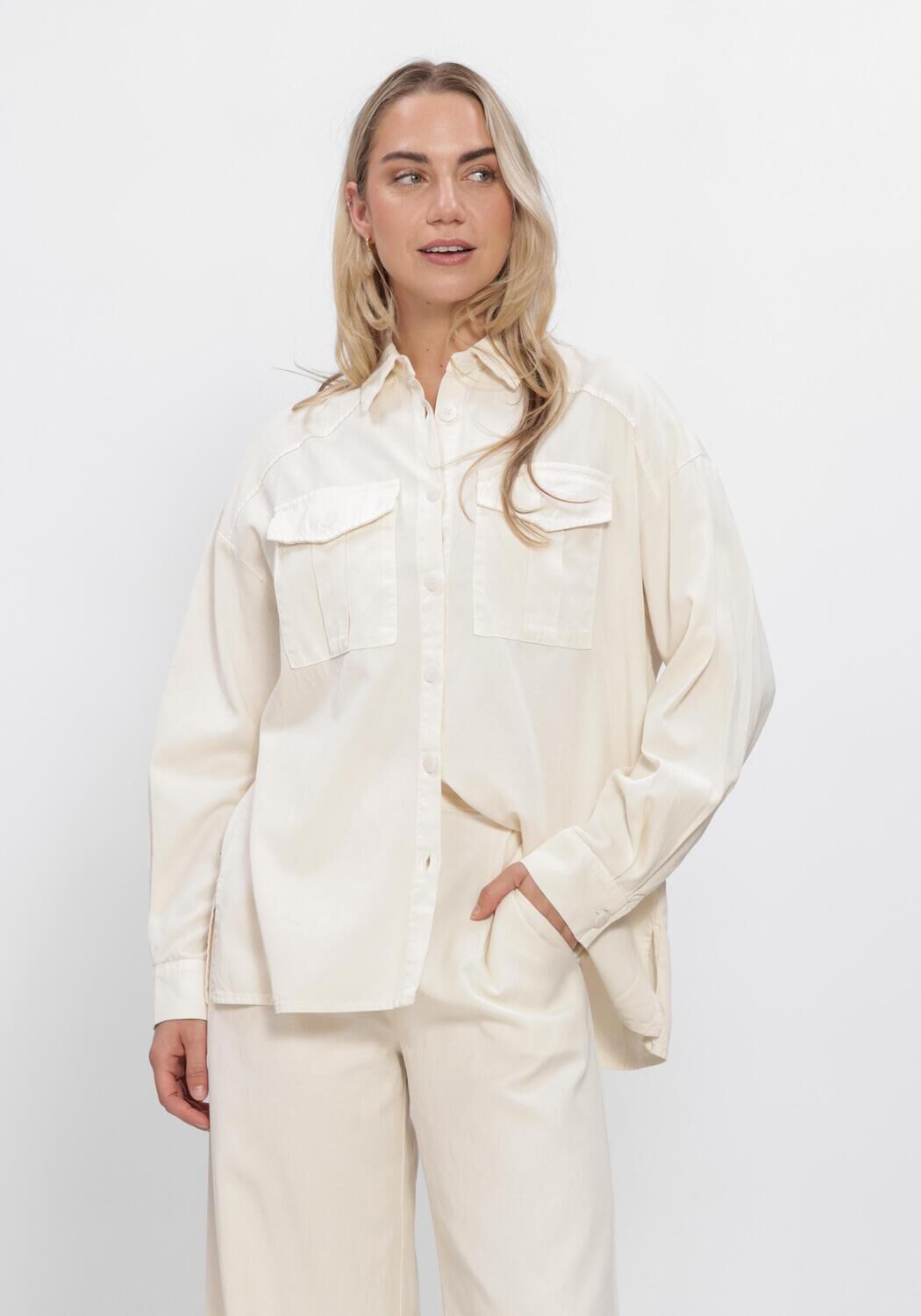 Witte SIMPLE  BLOUSE - large