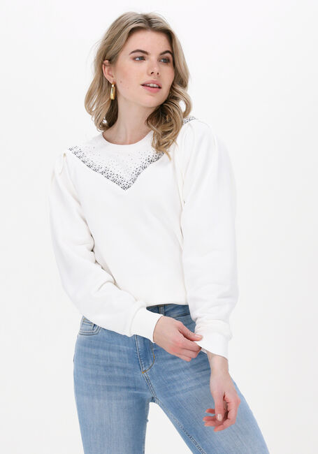 LIU JO Chandail FELPA CHIUSA B. Blanc - large