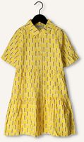 LIKE FLO Mini robe AOP WOVEN DRESS WITH COLLAR en jaune LIKE FLO Mini robe AOP WOVEN DRESS WITH COLLAR en jaune - medium