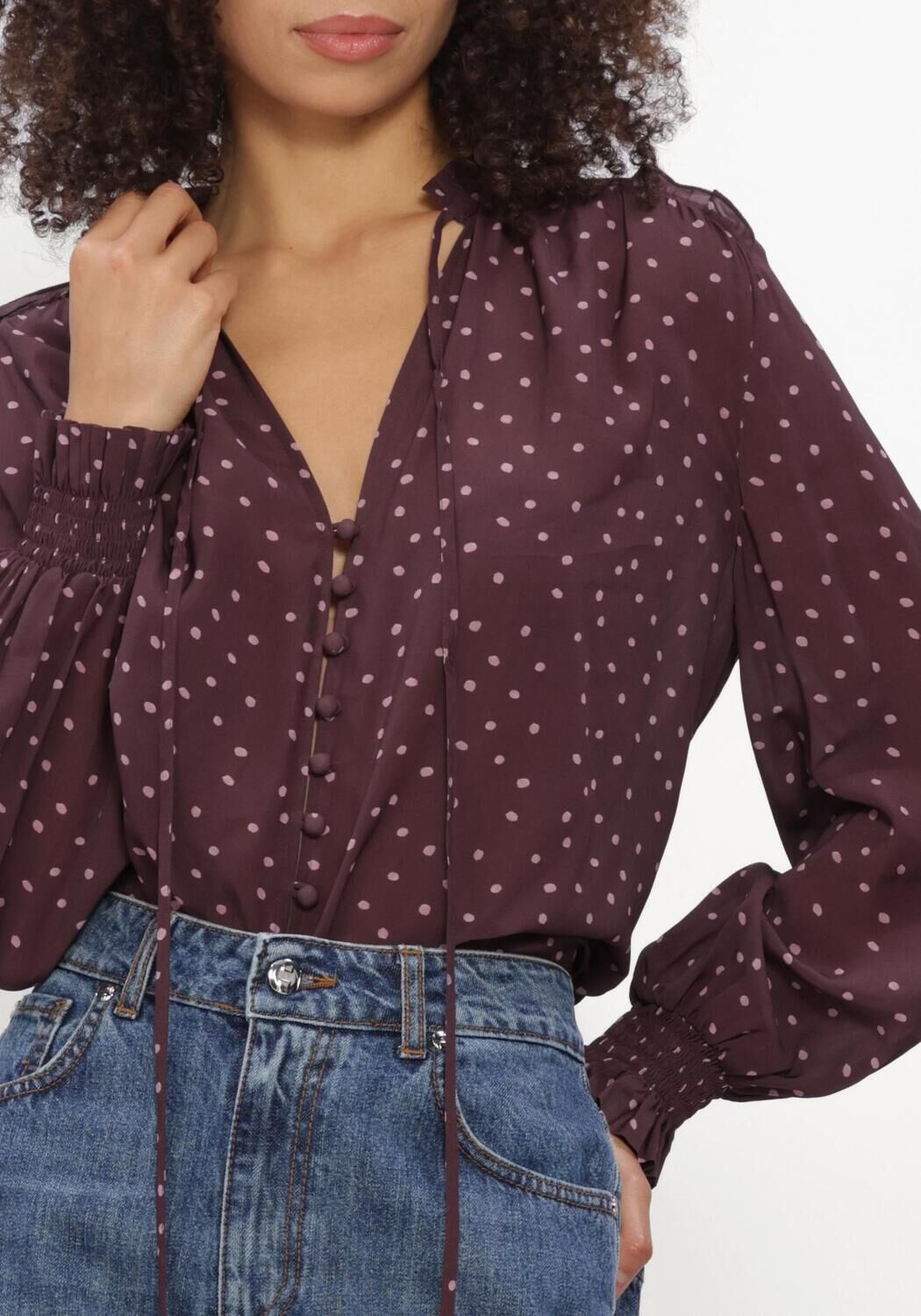 SILVIAN HEACH BLOUSE ORINTA Blouses Bordeaux - large