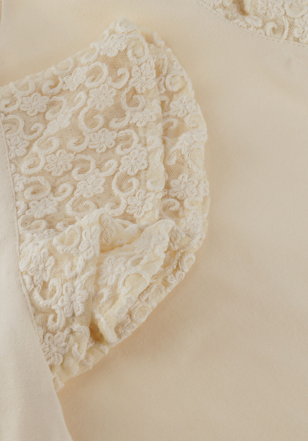 TON & TON T-shirt TERZA en beige - large