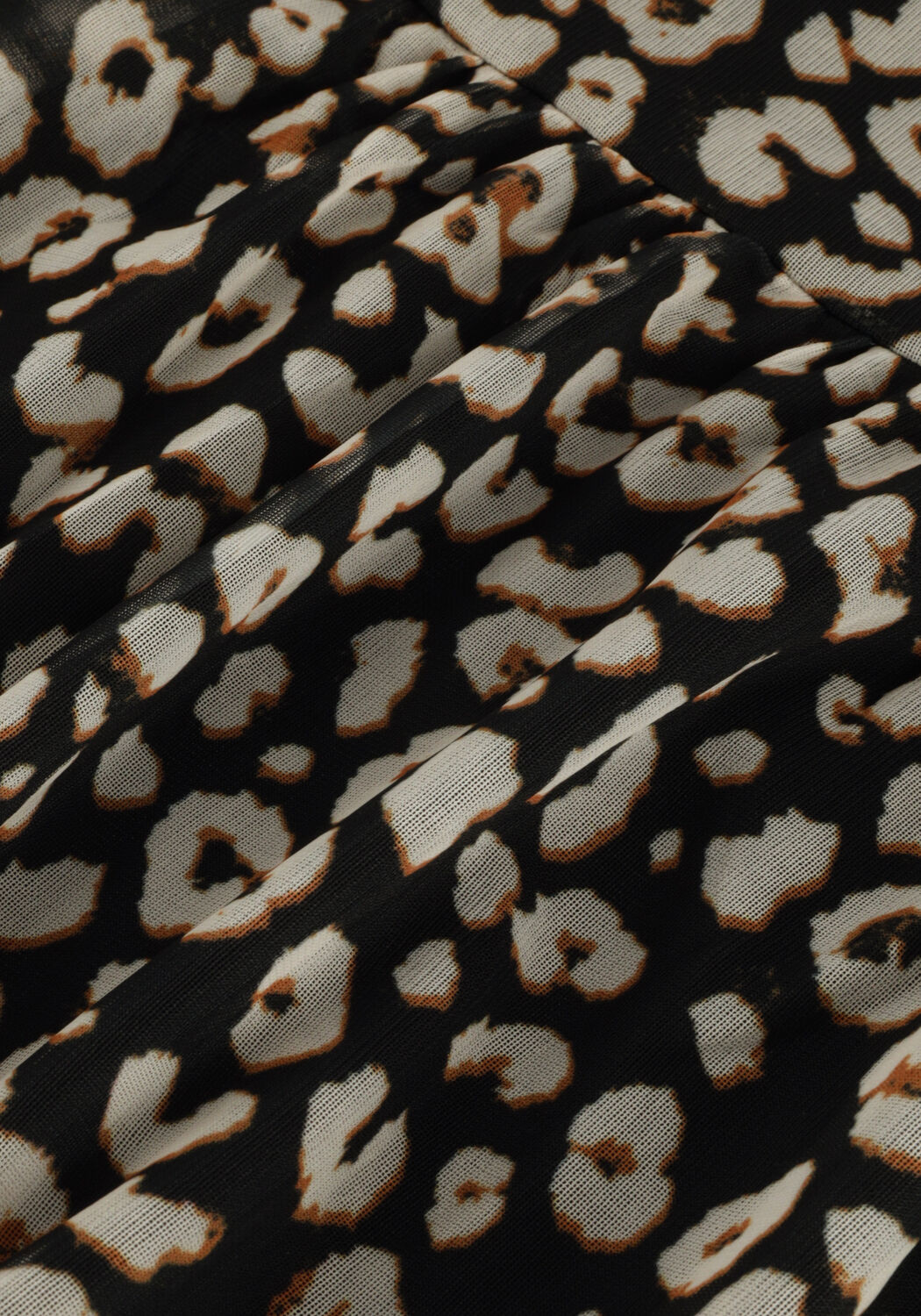 OBJECT Robe midi MARIANN L/S DRESS en noir - large