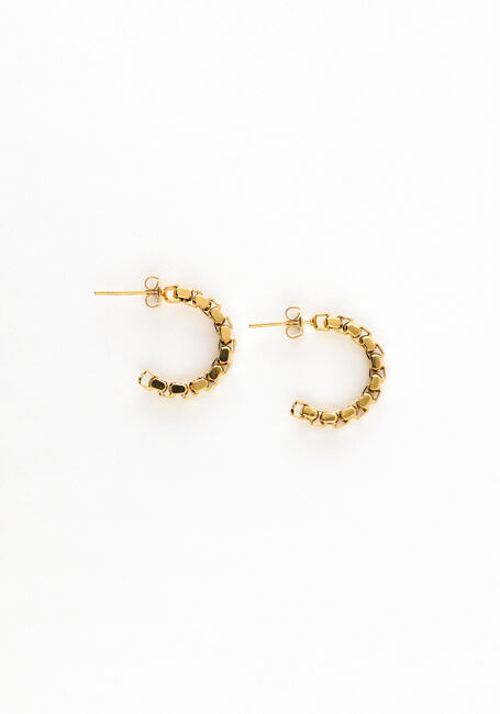 NOTRE-V Boucles d'oreilles OMSS22-007 Doré - large