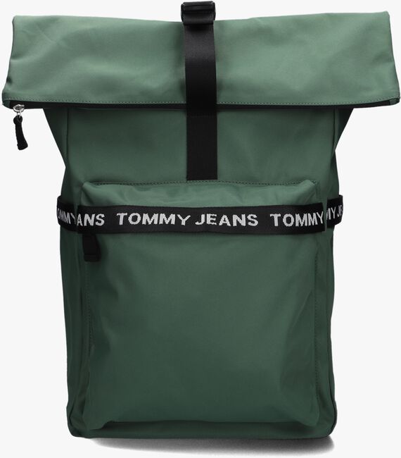 TOMMY JEANS TJM ESSENTIAL ROLLTOP BACKPACK Sac à dos en vert - large