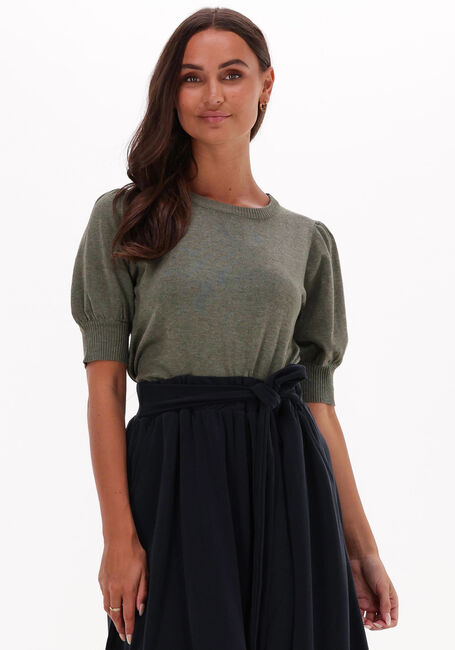 MINUS Haut LIVA KNIT TEEE en vert - large