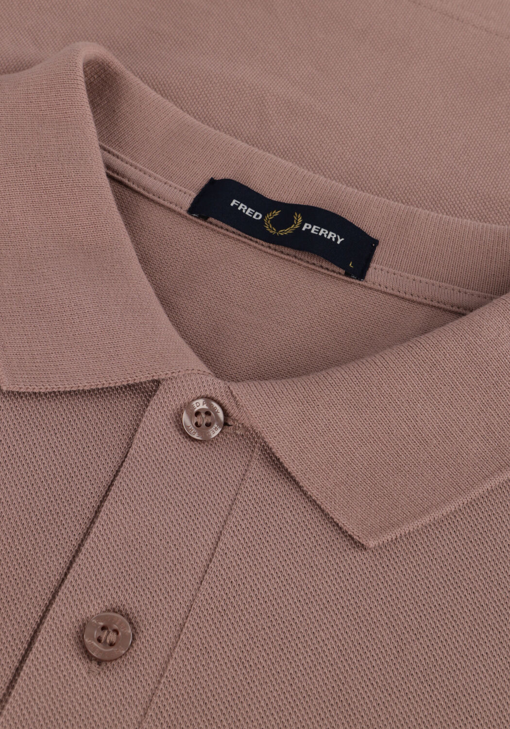 Lichtroze FRED PERRY Polo THE PLAIN FRED PERRY SHIRT - large