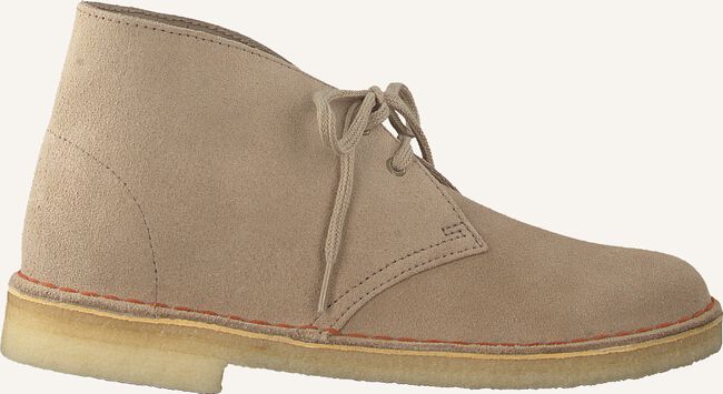 Beige CLARKS ORIGINALS  DESERT BOOT DAMES Beige CLARKS ORIGINALS  DESERT BOOT DAMES - large