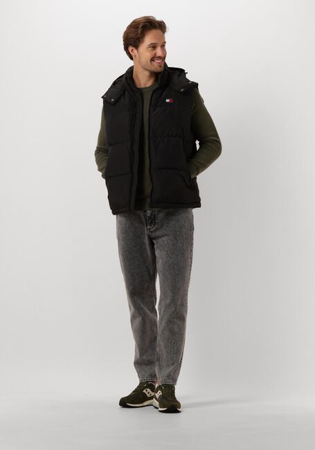 Zwarte TOMMY JEANS Bodywarmer TJM ALASKA VEST Zwarte TOMMY JEANS Bodywarmer TJM ALASKA VEST - large