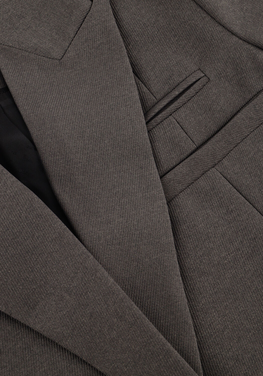 Donkergrijze HAUTE L'AMITI&Eacute; Blazer EMERALD SINGLE BLAZER - large