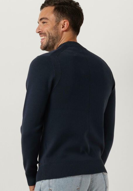 DSTREZZED Pull FELL MOCK NECK en bleu - large