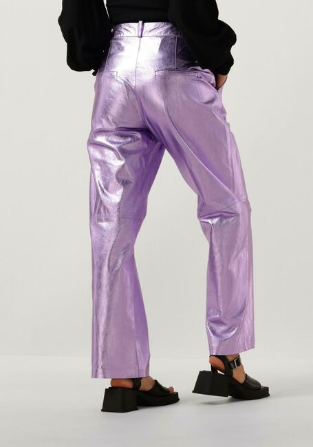 IBANA Pantalon PERFECTA METALLIC en violet - large