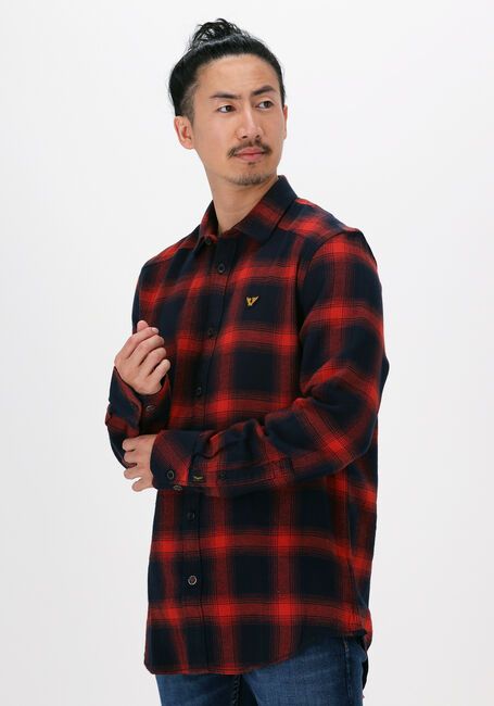 Rode PME LEGEND Casual overhemd LONG SLEEVE SHIRT TWILL CHECK - large