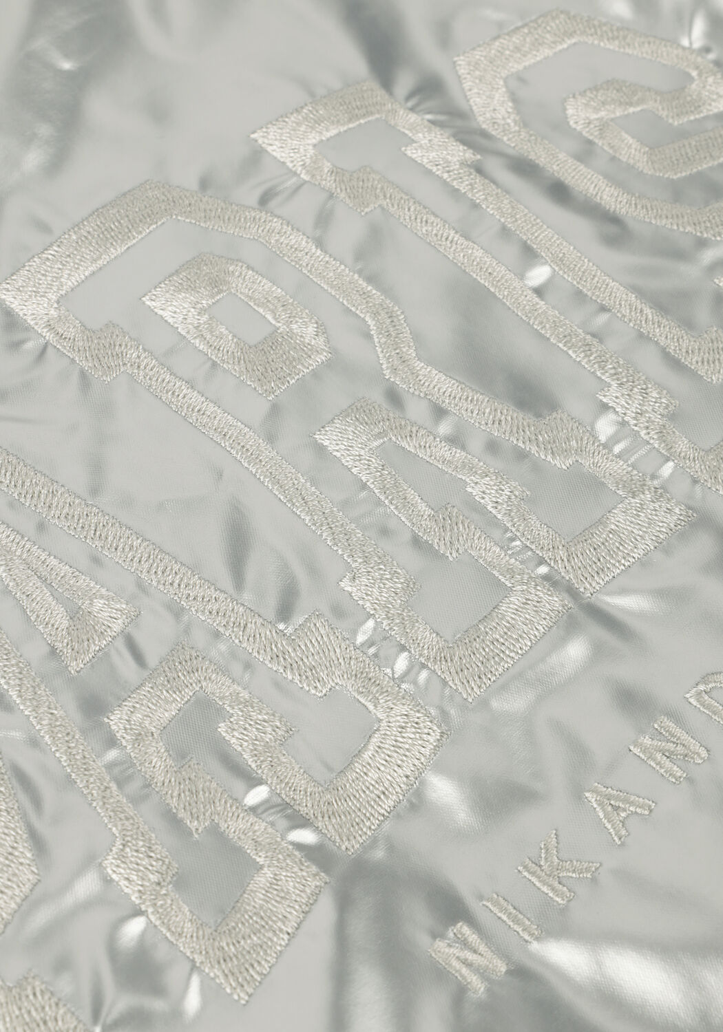 NIK & NIK Veste matelass&eacute; KANSAS BOMBER en argent - large