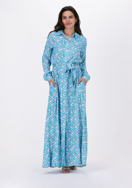 EST'SEVEN Robe maxi EST’MAXI DRESS en bleu - large