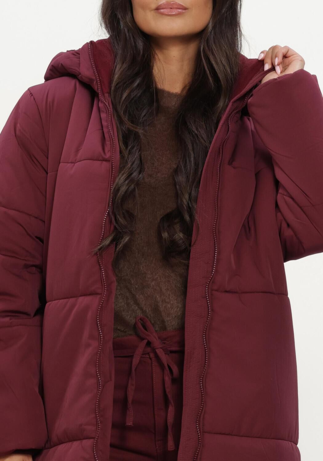 HARPER & YVE Veste matelass&eacute; JENNY-CO Bordeaux - large