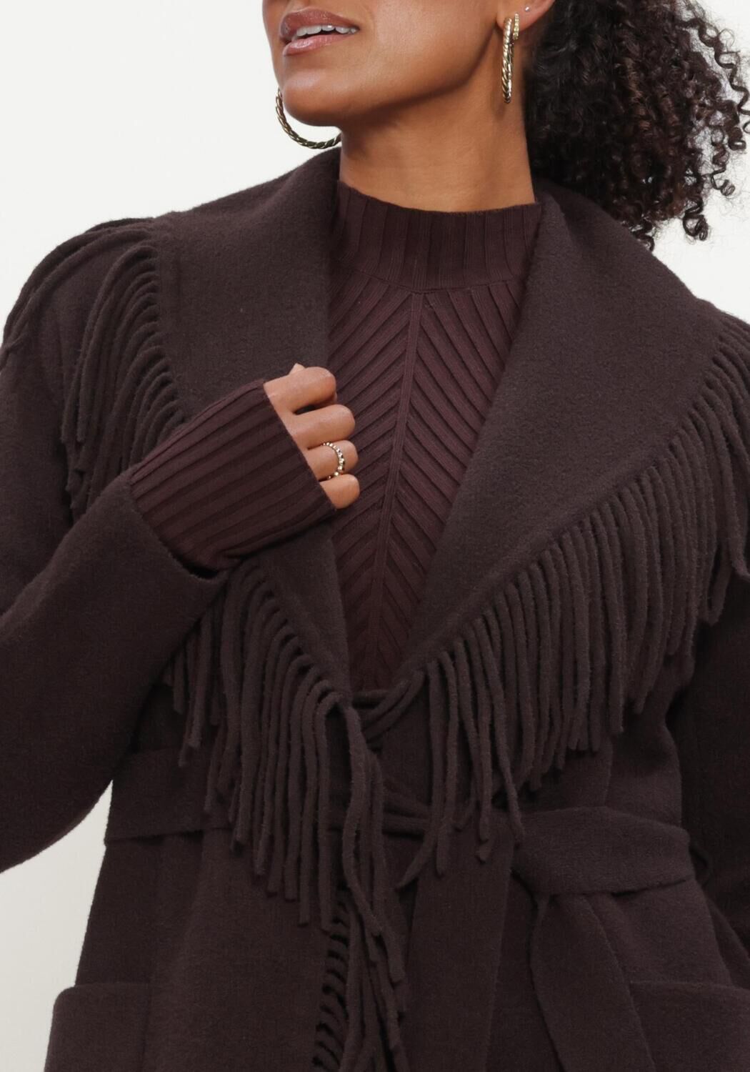 IBANA KHYRA Vestes en marron - large