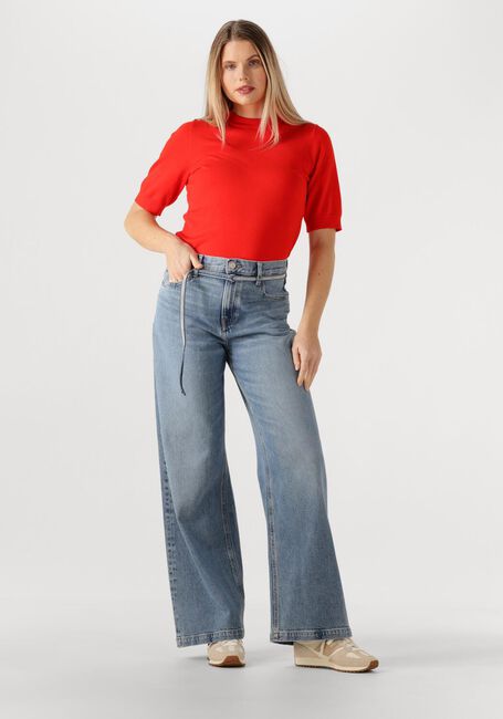 Y.A.S. Pull YASLENA SS KNIT PULLOVER en rouge - large