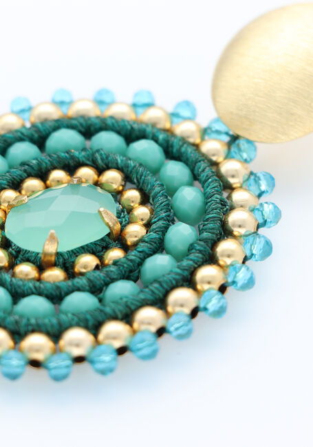 LOTT. GIOIELLI CE SI FILLED OVAL 3 RINGS W/ STONE M Bijou en bleu - large