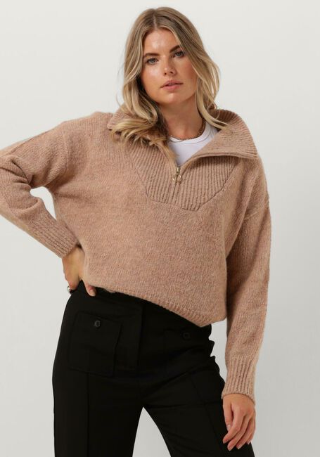 BY-BAR Pull BEAU PULLOVER en beige - large