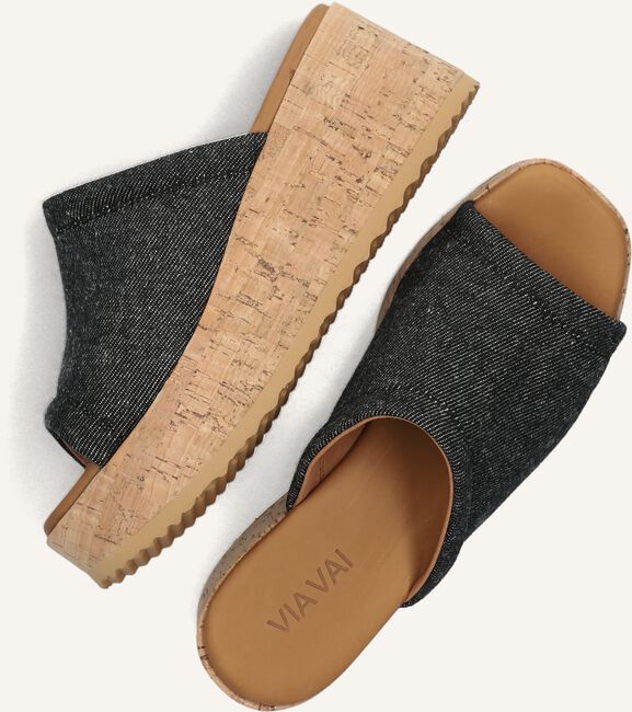 Zwarte VIA VAI Slippers SISSEL RYDE Zwarte VIA VAI Slippers SISSEL RYDE - large