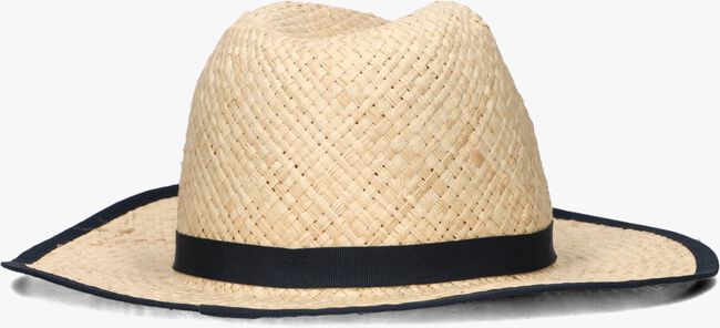 TOMMY HILFIGER BEACH SUMMER STRAW FEDORA HAT Chapeau en beige - large