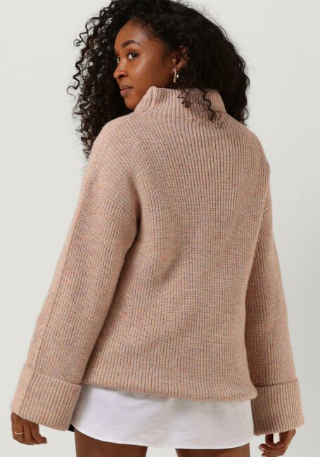 Roze NOTES DU NORD Trui EVEN SWEATER - large