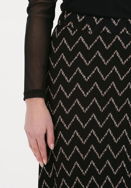 Zwarte MODSTRÖM Midirok NELLE PRINT SKIRT - large