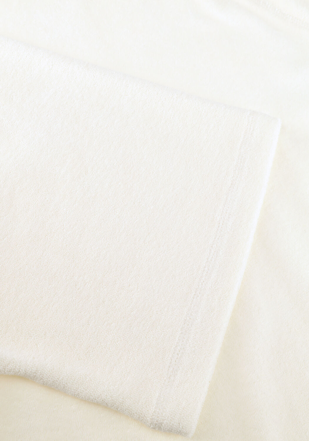 Witte LES DEUX T-shirt SULLY TOWEL T-SHIRT - large