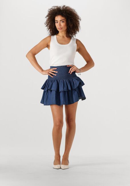 NEO NOIR Mini-jupe CARIN DENIM SKIRT en bleu - large