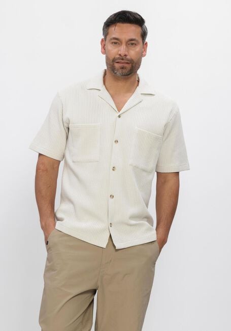 Beige DSTREZZED Casual overhemd SHERILL SHORTSLEEVE - large